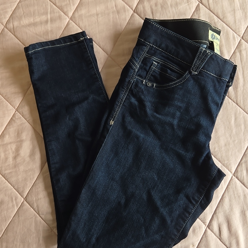 Democracy Women’s Absolution Skinny Jeans in Dark Blue, Ankle Length, Size 4 - Picture 4 of 5